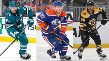 Karlsson-McDavid-Pastrnak