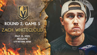 Round 2, Game 5 | Zach Whitecloud Pregame
