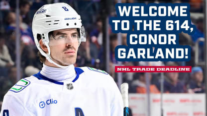Exclusive Interview with the newest Blue Jacket, CONOR GARLAND! 💥