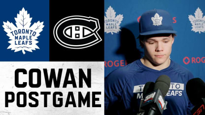 Easton Cowan | Post Game at Montreal Canadiens | March 10, 2026
