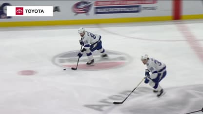 TBL@CBJ: Cirelli scores goal against Jet Greaves