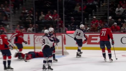 CBJ@WSH: Olivier scores PPG against Logan Thompson