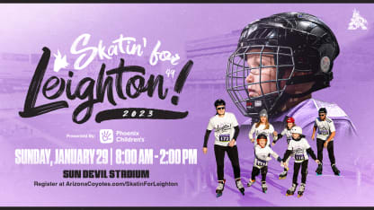 coyotes host skatin for leighton january 29 2023