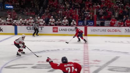 OTT@WSH: Hutson scores empty-net goal