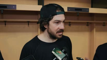 Gaudreau Postgame at Seattle 3/4