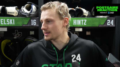CBJ@DAL Postgame: Roope Hintz
