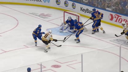 Pastrnak Opens Scoring in First Period