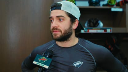 Hinostroza Pregame vs. Calgary 1/29