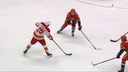 CGY@ANA: Husso effectue un bel arrêt contre Matvei Gridin
