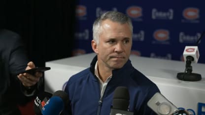 Avant-match c. WPG : St-Louis