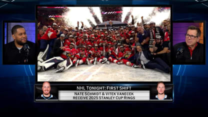 Florida Panthers receive their 2025 Stanley Cup rings