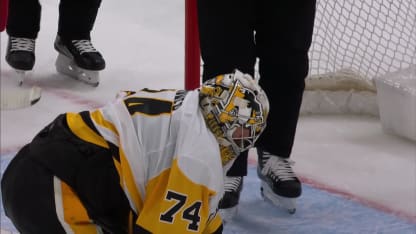 PIT@CAR: Skinner with a great save against Mark Jankowski