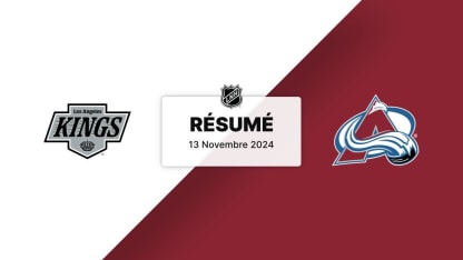 LAK vs COL | Résumé 13/11/24