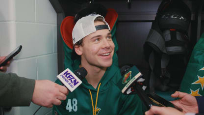 Hunt Postgame vs. Calgary 11/9