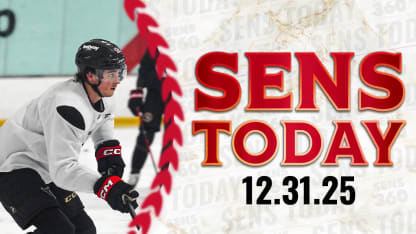 Sens Today: Getting Ready For Washington