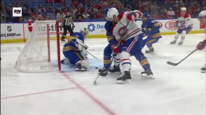 Gallagher bringt den Puck über die Linie