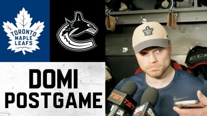 Max Domi | Post Game at Vancouver Canucks | January 31, 2026