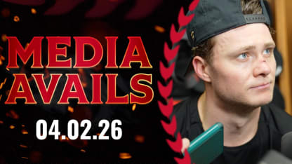 Tim Stützle Pregame Media vs BUF