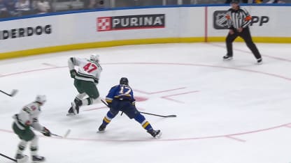 MIN@STL: Foligno scores goal against Joel Hofer