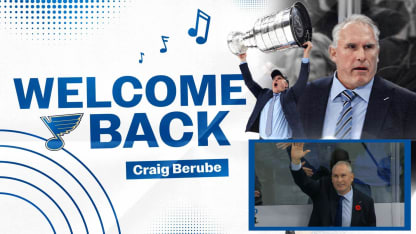 Berube reacts to tribute video