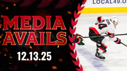 Dylan Cozens Postgame Media vs MIN