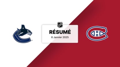 VAN vs MTL | Résumé 06/01/25