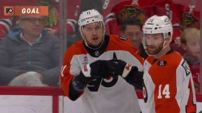 Konecny opens the scoring