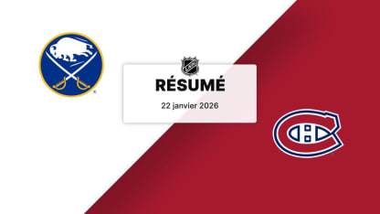BUF c. MTL | 22 janvier 2026 | Résumé