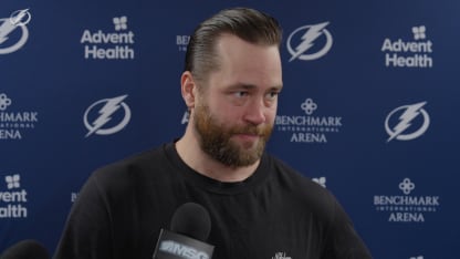 Victor Hedman | Pregame vs New York Islanders