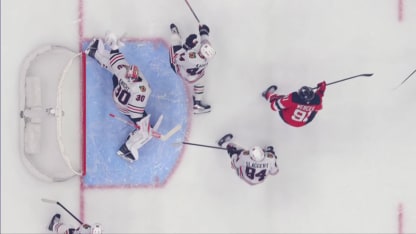 CHI@NJD: Knight with a great save against Timo Meier