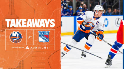 Takeaways: Islanders Drop 4-0 Decision to Rangers 