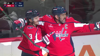 Ovechkin lights the lamp