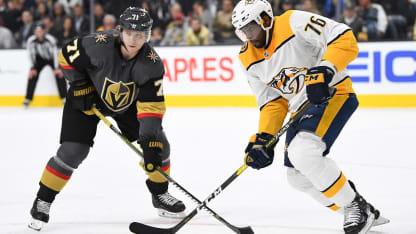 Golden Knights fall to Preds, 2-1