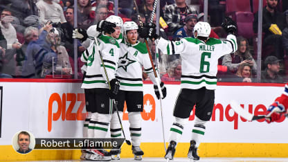 Pavelski Stars score badge Laflamme