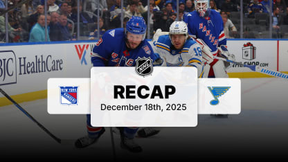 NYR at STL | Recap
