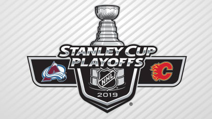 2019 Stanley Cup Playoffs logo Colorado Avalanche Calgary Flames