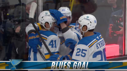 STL@SJS: Lindstein scores first career goal