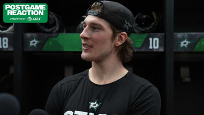 LAK@DAL Postgame: Oskar Back