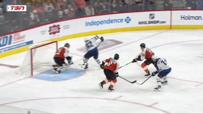 WPG@PHI: Namestnikov scores goal against Samuel Ersson