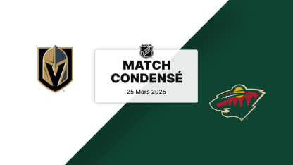 Match condensé : VGK @ MIN 25/03/2025