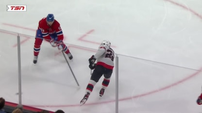 OTT@MTL: Sanderson scores goal against Samuel Montembeault