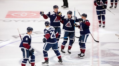 Kadri pisteille Avalanche paluuottelussaan