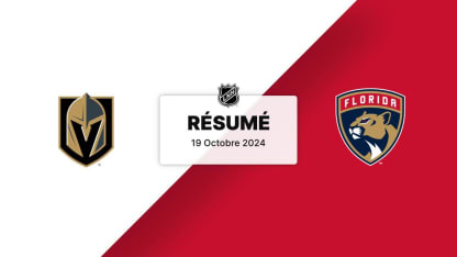 VGK vs FLA | Résumé 19/10/24