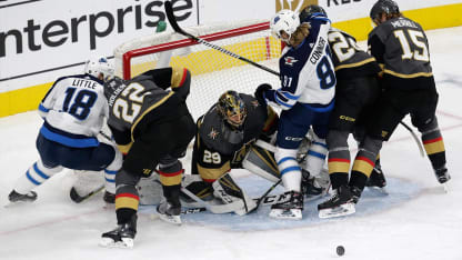Golden Knights lose to Jets, 6-3