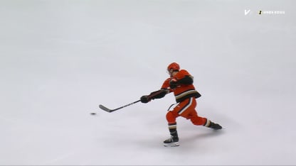 Carlsson cleans up the crease on the power play