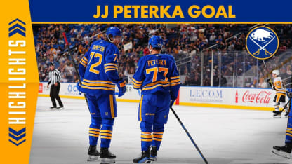 Peterka Goal vs. PIT