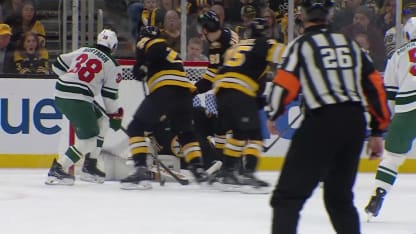 MIN@BOS: Hartman scores goal against Jeremy Swayman