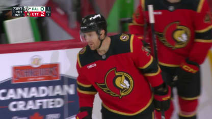 DAL@OTT: Jensen scores goal against Jake Oettinger