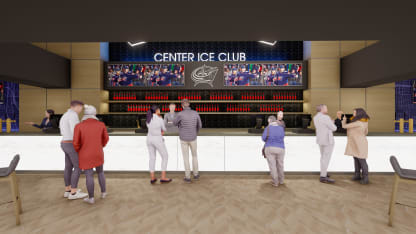 blue jackets announce premium center ice club