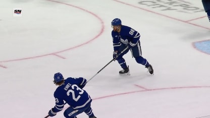 UTA@TOR: Knies scores empty-net goal